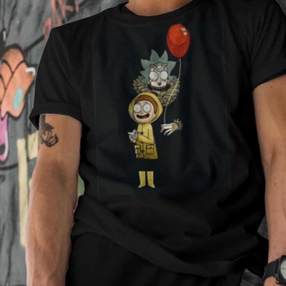 Rick and morty mast3r fashion tee